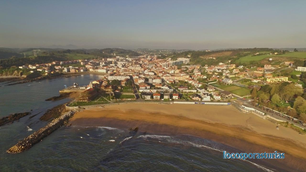Atico Con Amplia Terraza Nautilus I - Vut-124-As Apartment Luanco Exterior foto